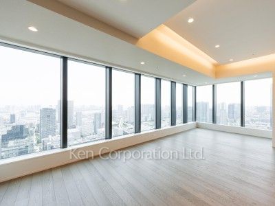 居室（LDなど） ※37階の同じ間取タイプを撮影。仕様が異なることがあります。