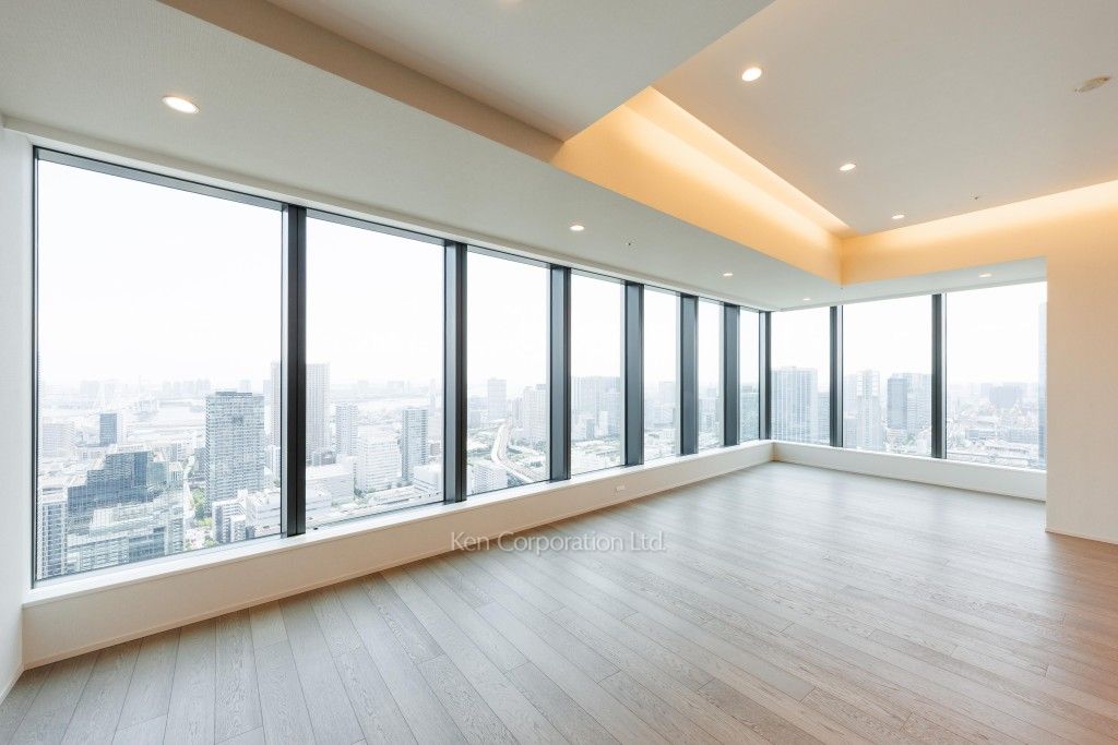 TAKANAWA GATEWAY CITY RESIDENCEの写真 居室（LDなど） ※37階の同じ間取タイプを撮影。仕様が異なることがあります。
