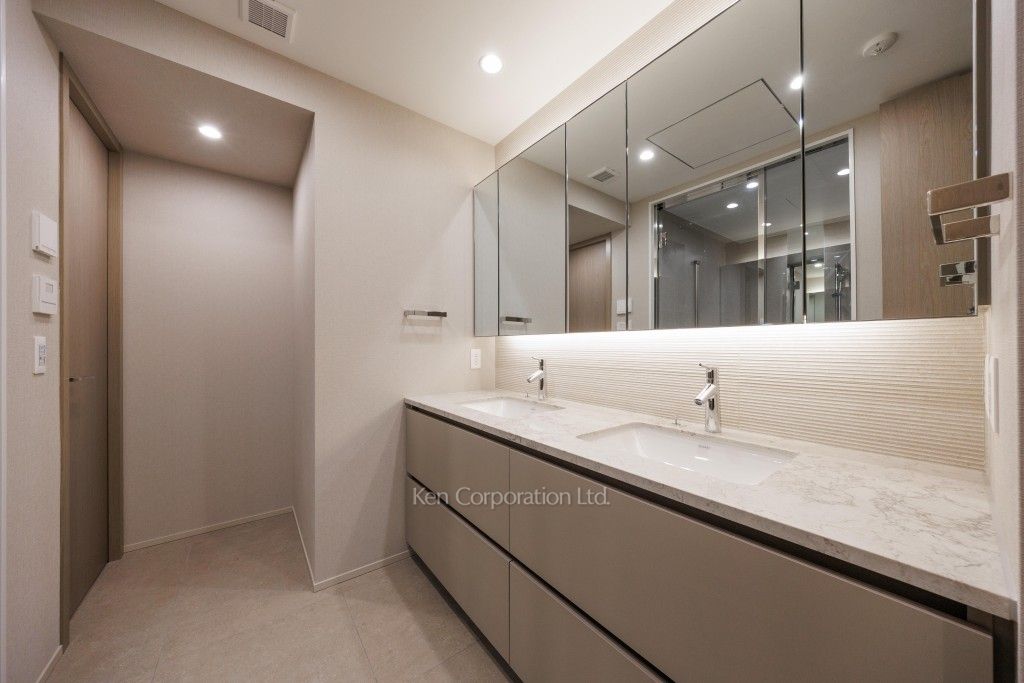 TAKANAWA GATEWAY CITY RESIDENCEの写真 パウダールーム ※37階の同じ間取タイプを撮影。仕様が異なることがあります。