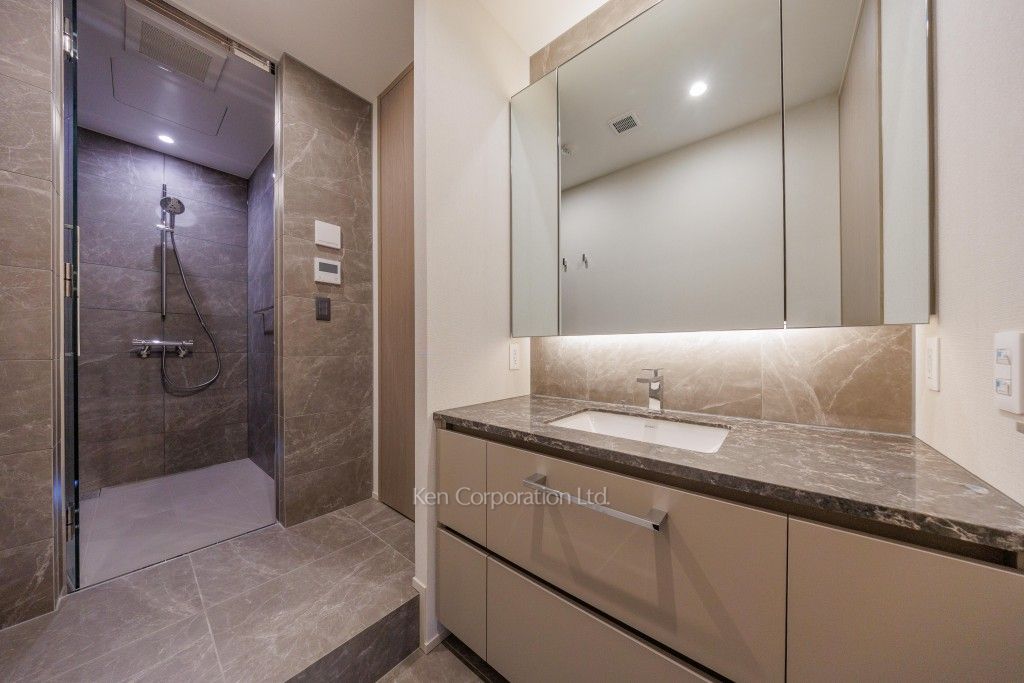 TAKANAWA GATEWAY CITY RESIDENCEの写真 パウダールーム ※37階の同じ間取タイプを撮影。仕様が異なることがあります。