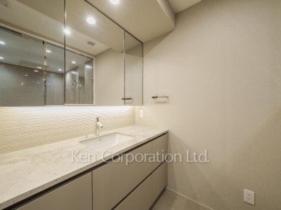 TAKANAWA GATEWAY CITY RESIDENCEの写真 パウダールーム ※38階の同じ間取タイプを撮影。仕様が異なることがあります。