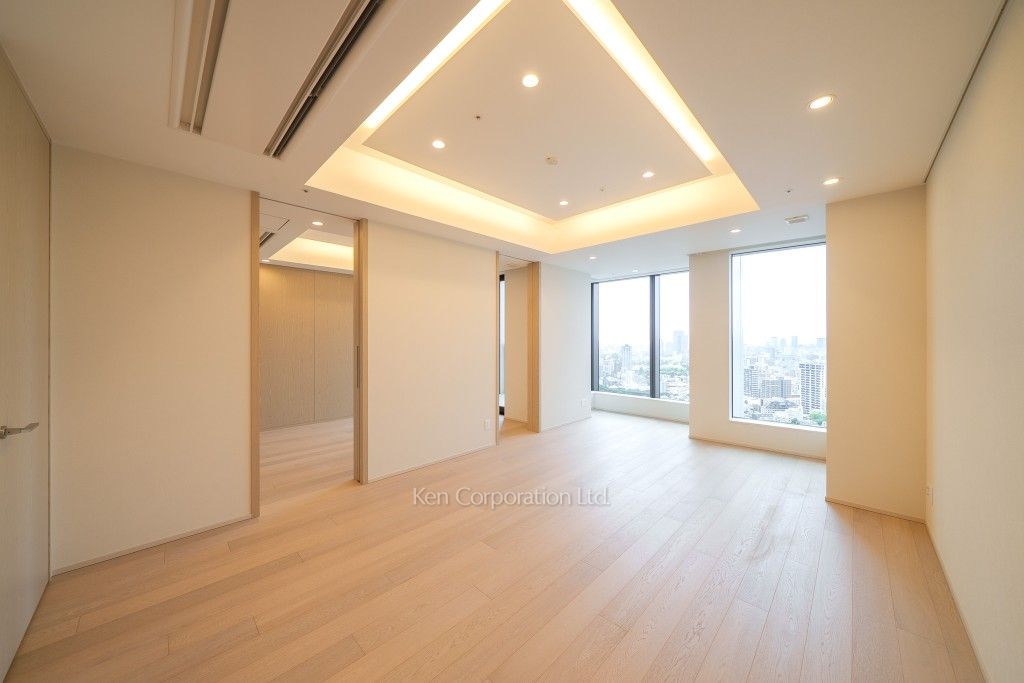 TAKANAWA GATEWAY CITY RESIDENCEの写真 居室（LDなど） ※36階の同じ間取タイプを撮影。仕様が異なることがあります。