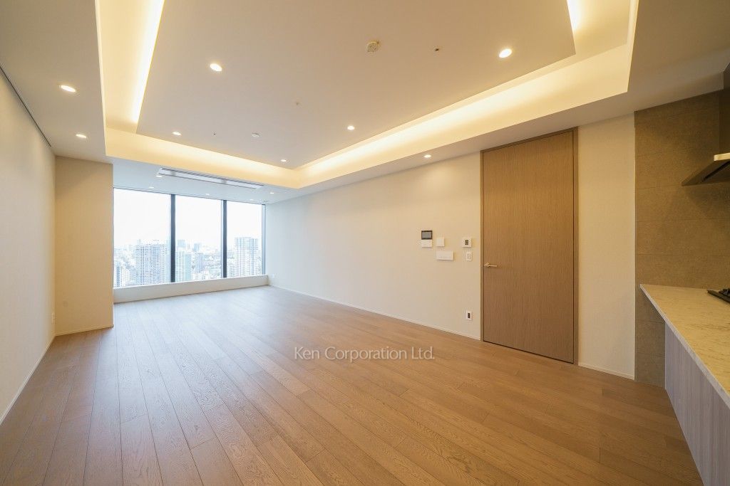 TAKANAWA GATEWAY CITY RESIDENCEの写真 居室（LDなど） ※38階の同じ間取タイプを撮影。仕様が異なることがあります。