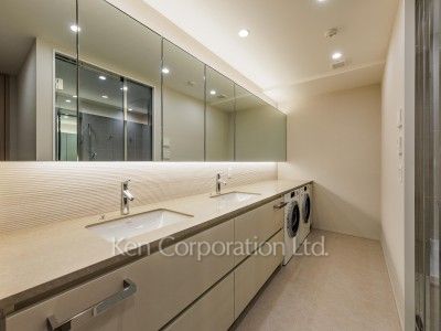 TAKANAWA GATEWAY CITY RESIDENCEの写真 パウダールーム ※35階の同じ間取タイプを撮影。仕様が異なることがあります。