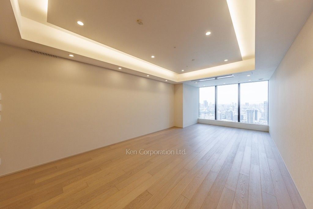 TAKANAWA GATEWAY CITY RESIDENCEの写真 居室（LDなど） ※35階の同じ間取タイプを撮影。仕様が異なることがあります。