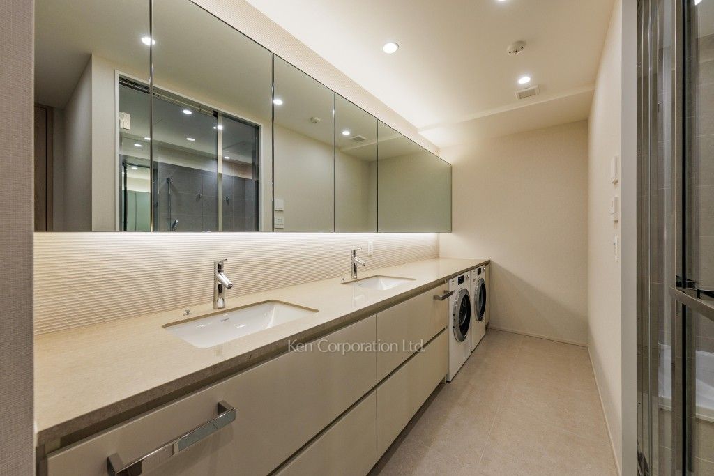 TAKANAWA GATEWAY CITY RESIDENCEの写真 パウダールーム ※35階の同じ間取タイプを撮影。仕様が異なることがあります。