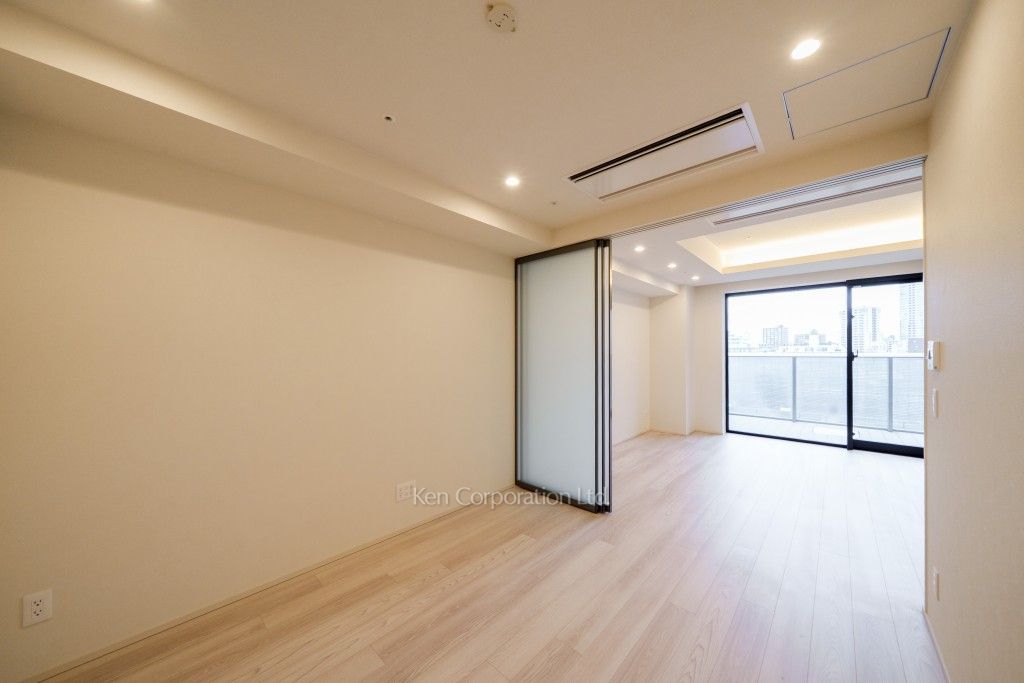 TAKANAWA GATEWAY CITY RESIDENCEの写真 マスターベッドルーム※画像は類似タイプの1012号室（SMタイプ・スノーグレージュ）です。階数・カラータイプが異なる場合があります。