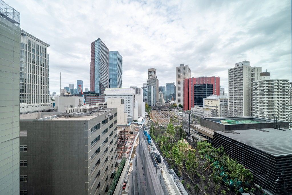 TAKANAWA GATEWAY CITY RESIDENCEの写真 眺望(居室から)※画像は1001号室（SXタイプ・スノーグレージュ）です。