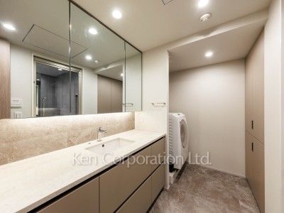 TAKANAWA GATEWAY CITY RESIDENCEの写真 パウダールーム ※13階の同じ間取タイプを撮影。仕様が異なることがあります。