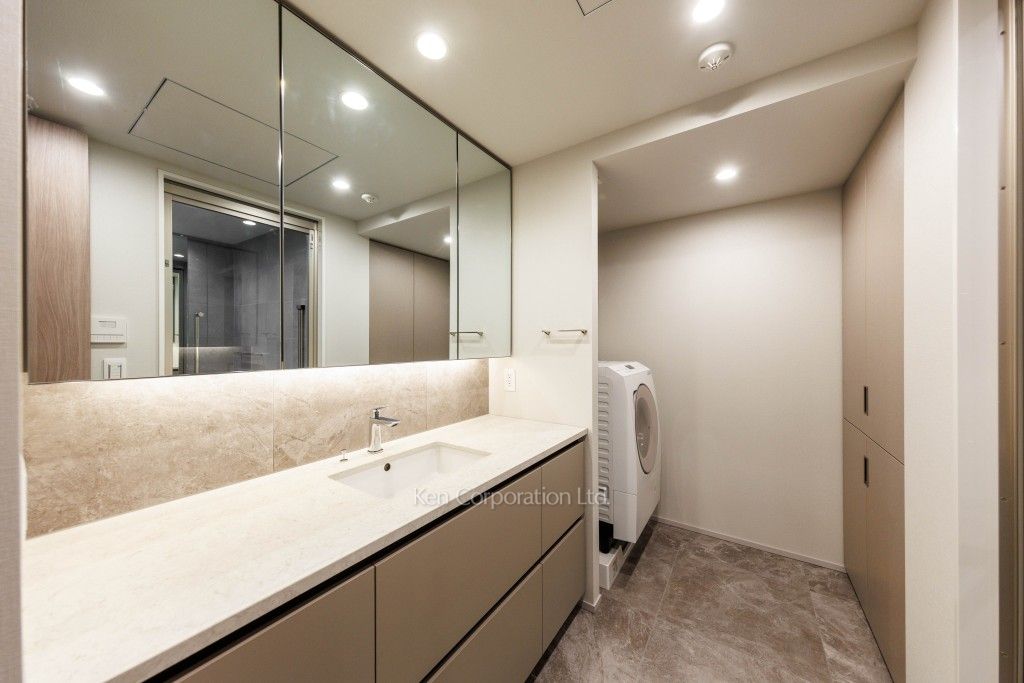 TAKANAWA GATEWAY CITY RESIDENCEの写真 パウダールーム ※13階の同じ間取タイプを撮影。仕様が異なることがあります。