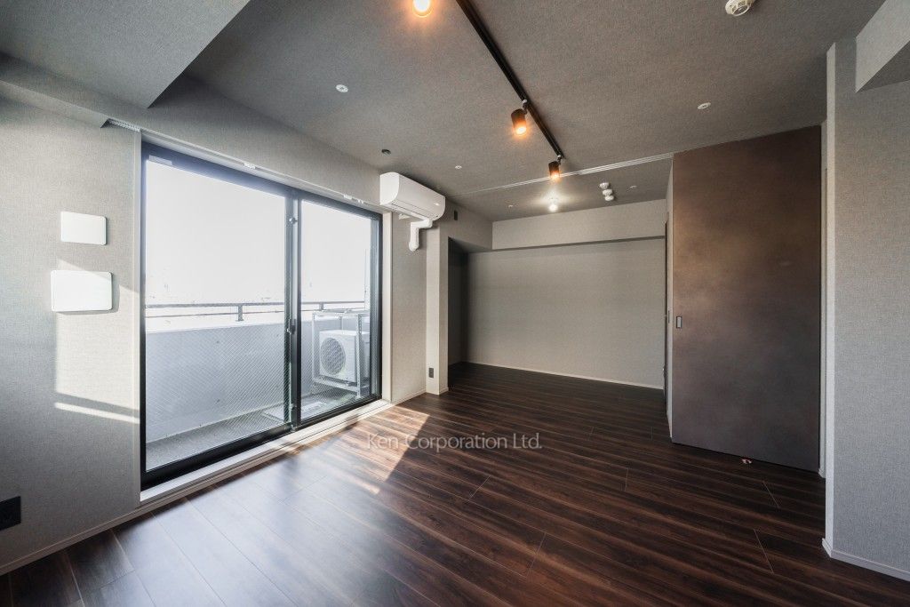 デュオフラッツ池尻大橋の写真 居室（LDなど） ※12階の同じ間取タイプを撮影。仕様が異なることがあります。