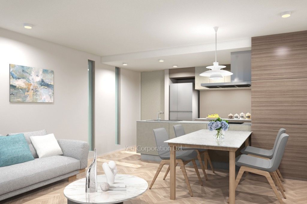 CHAYAZAKA FLATの写真 居室（LDなど）　※画像はCGです