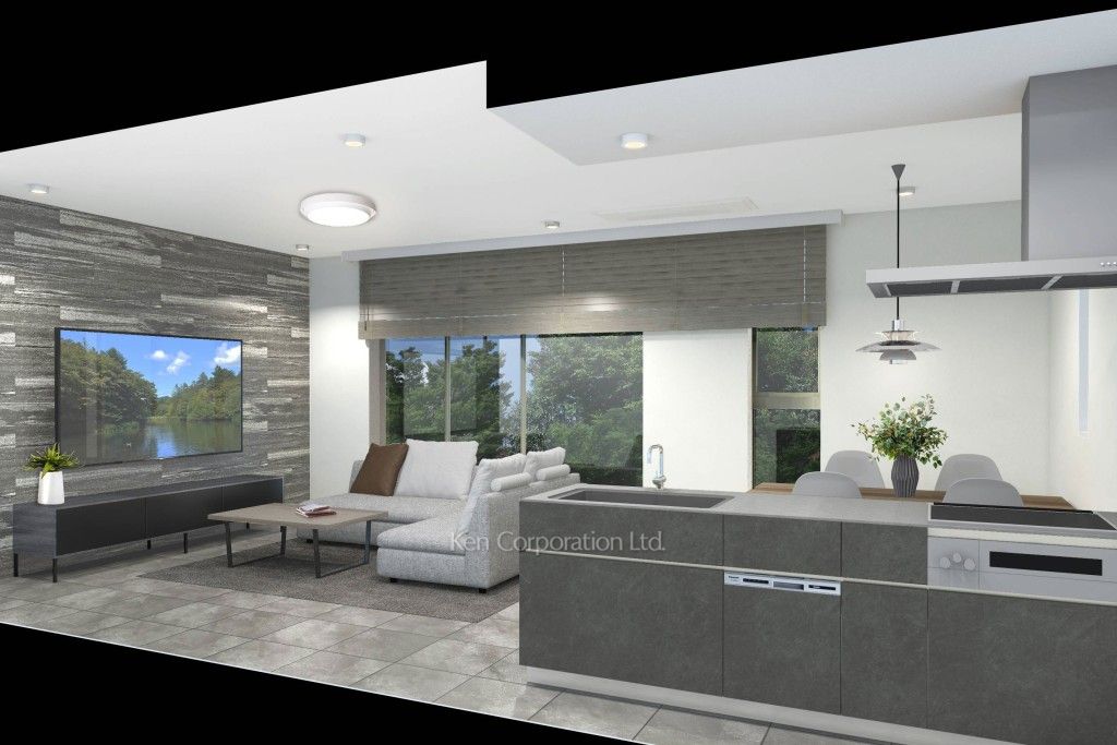 CHAYAZAKA FLATの写真 居室（LDなど）　※画像はCGです