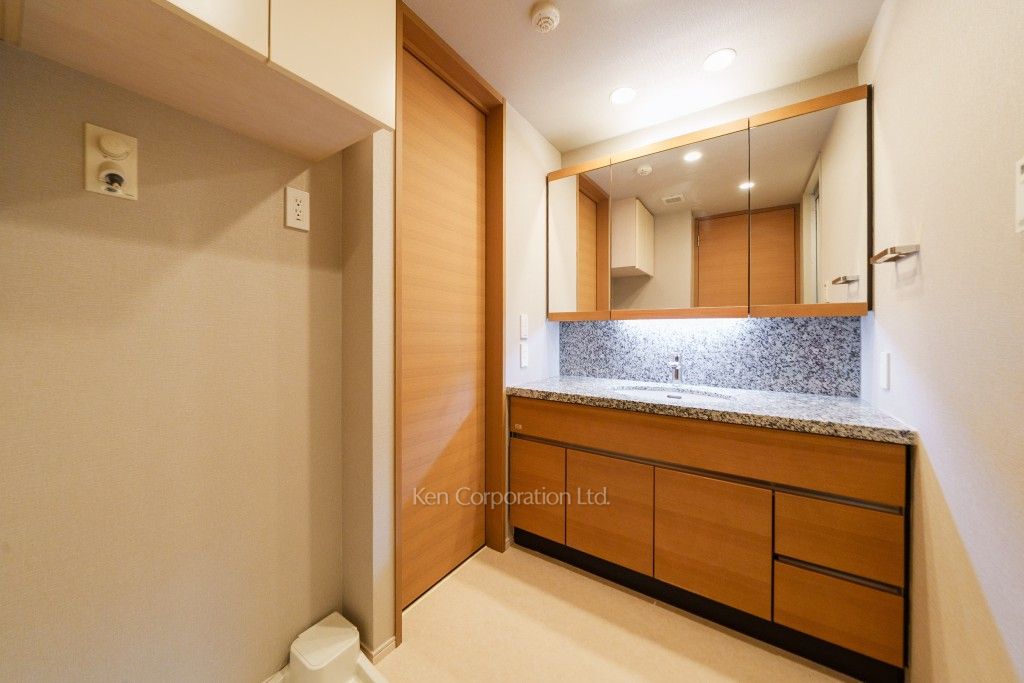 ミッドガーデン赤坂氷川の写真 パウダールーム