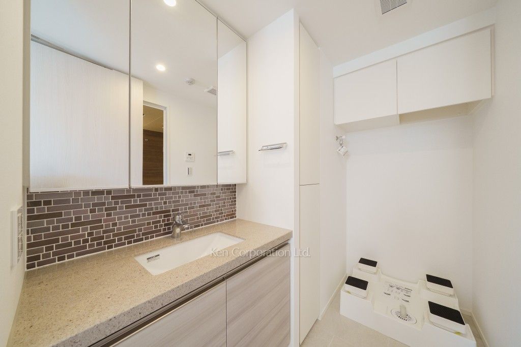 ザ・パークハビオ代々木の写真 パウダールーム ※3階の同じ間取タイプを撮影。仕様が異なることがあります。