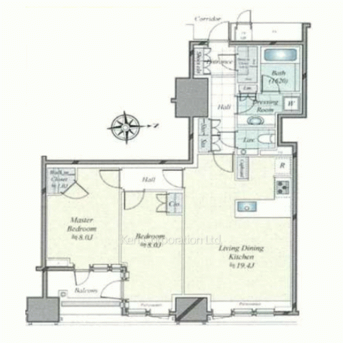 三田ガーデンヒルズイーストヒルの写真 間取り