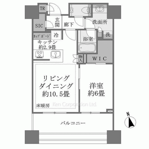 白金ザ・スカイの写真 間取り