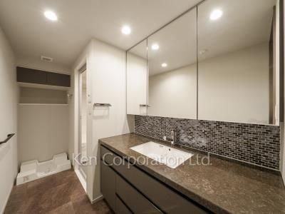 Le UnDeux南青山の写真 パウダールーム ※9階の同じ間取タイプを撮影。仕様が異なることがあります。