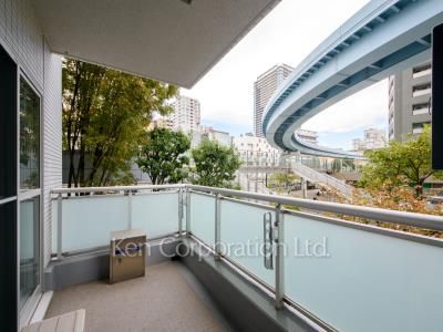 スカイグランデ汐留の写真 バルコニー