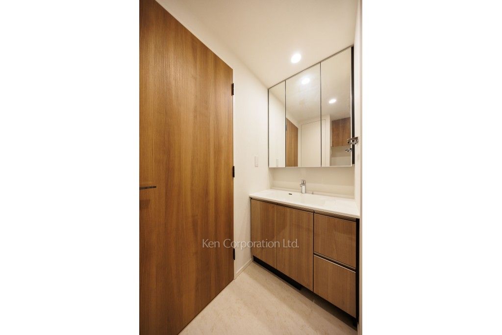 HARUMI FLAG PORT VILLAGEの写真 パウダールーム ※9階の同じ間取タイプを撮影。仕様が異なることがあります。