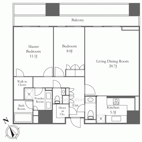 麻布台ヒルズ レジデンスBの写真 間取り