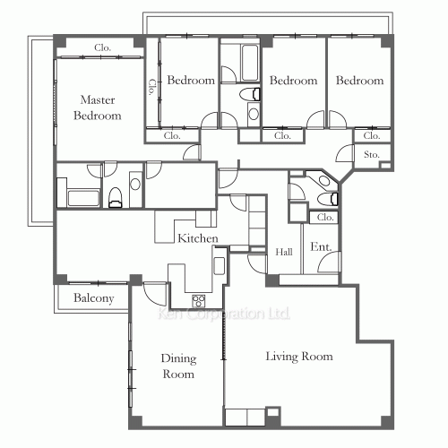 UEDA HOUSEの写真 間取り