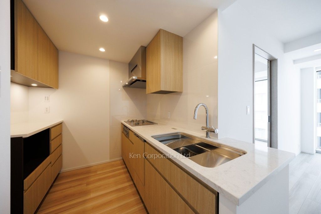 パークコート ザ・三番町ハウスの写真 キッチン ※9階の同じ間取タイプを撮影。仕様が異なることがあります。