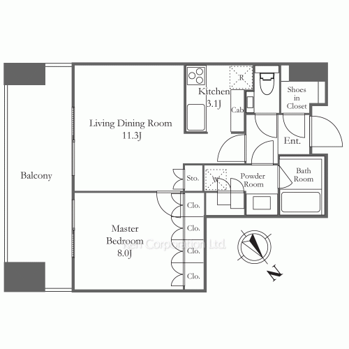 麻布台ヒルズ レジデンスBの写真 間取り