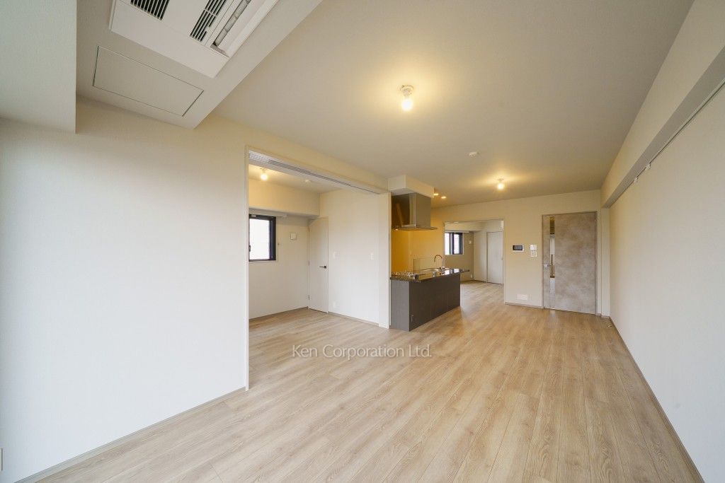 Le UnDeux南青山の写真 リビングダイニング ※9階の同じ間取タイプを撮影。仕様が異なることがあります。