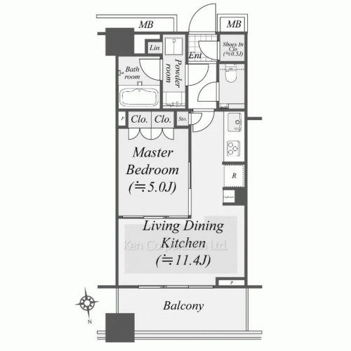 WORLD TOWER RESIDENCEの写真 間取り