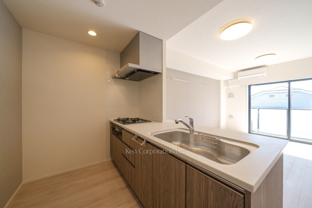 アジールコート都立大学の写真 キッチン ※3階の同じ間取タイプを撮影。仕様が異なることがあります。