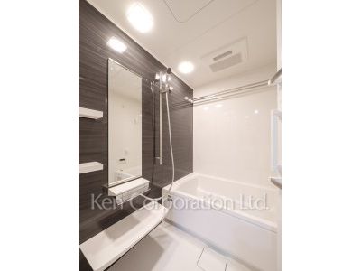 アジールコート都立大学の写真 バスルーム ※3階の同じ間取タイプを撮影。仕様が異なることがあります。