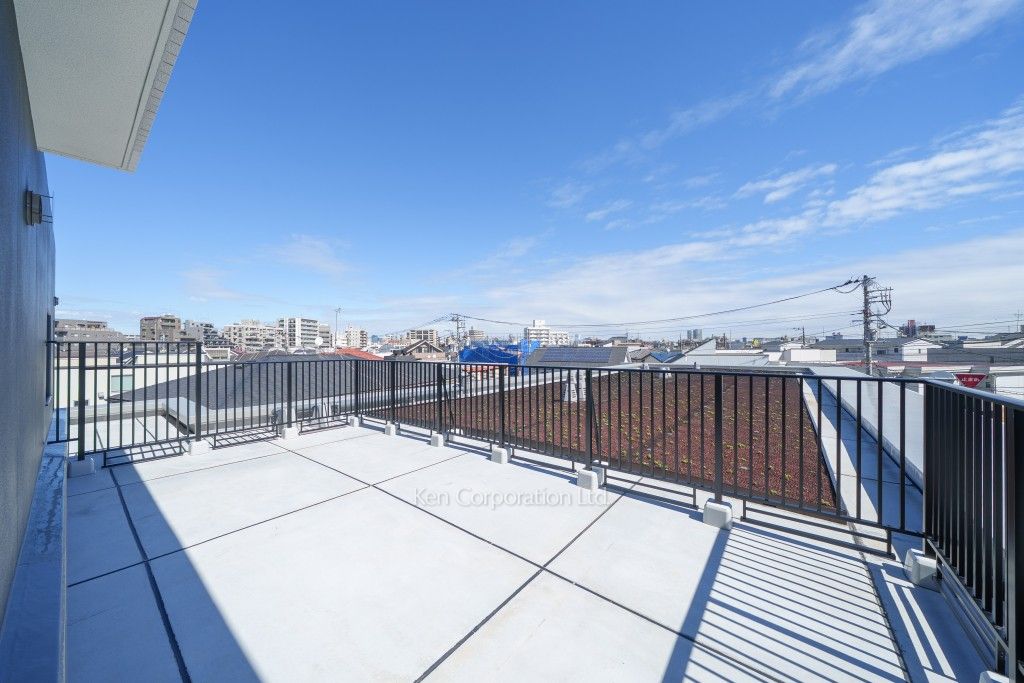 アジールコート都立大学の写真 ルーフバルコニー