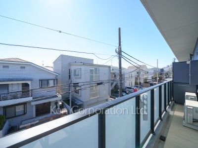 アジールコート都立大学の写真 バルコニー