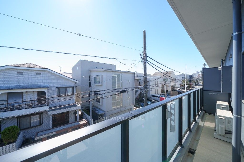 アジールコート都立大学の写真 バルコニー