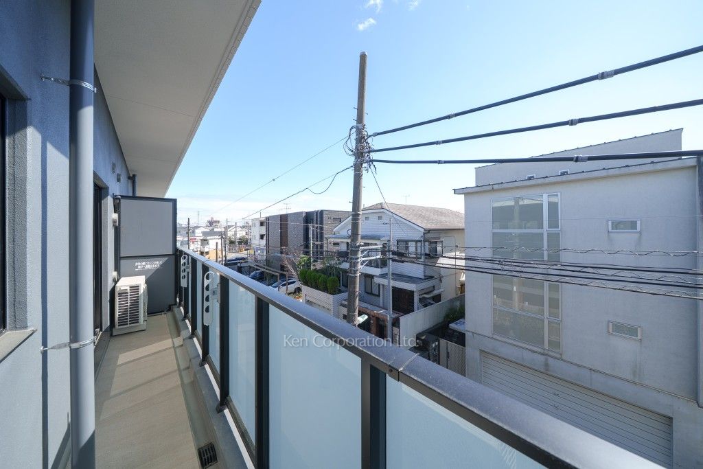 アジールコート都立大学の写真 バルコニー