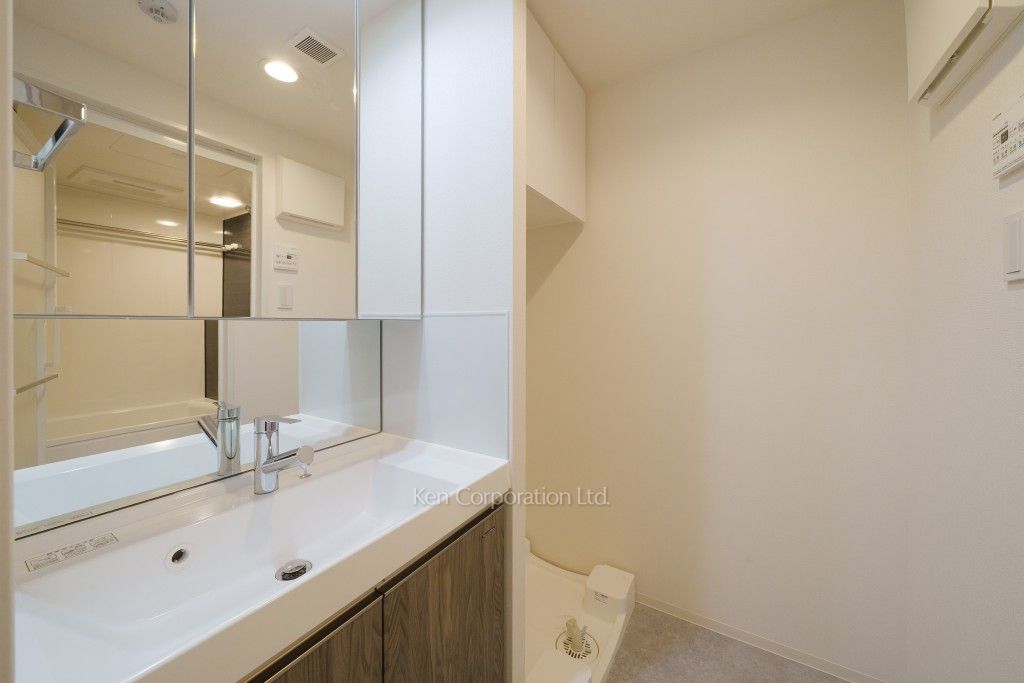 アジールコート都立大学の写真 パウダールーム