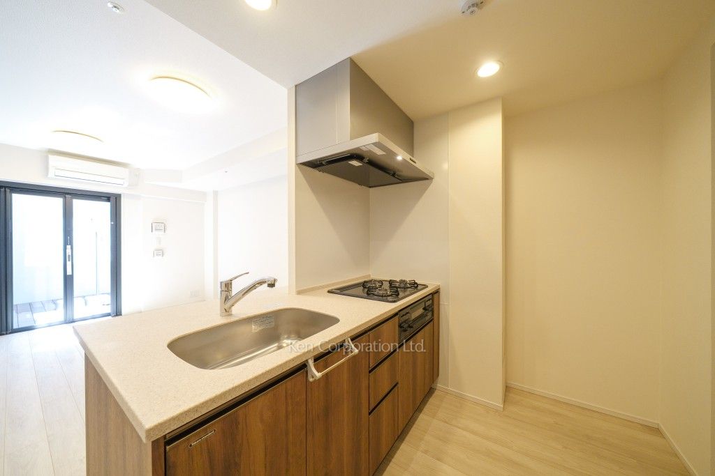 アジールコート都立大学の写真 キッチン ※1階の同じ間取タイプを撮影。仕様が異なることがあります。