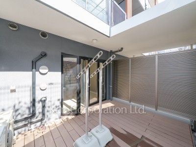 アジールコート都立大学の写真 テラス