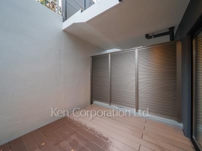 アジールコート都立大学の写真 テラス