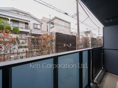 アジールコート都立大学の写真 バルコニー