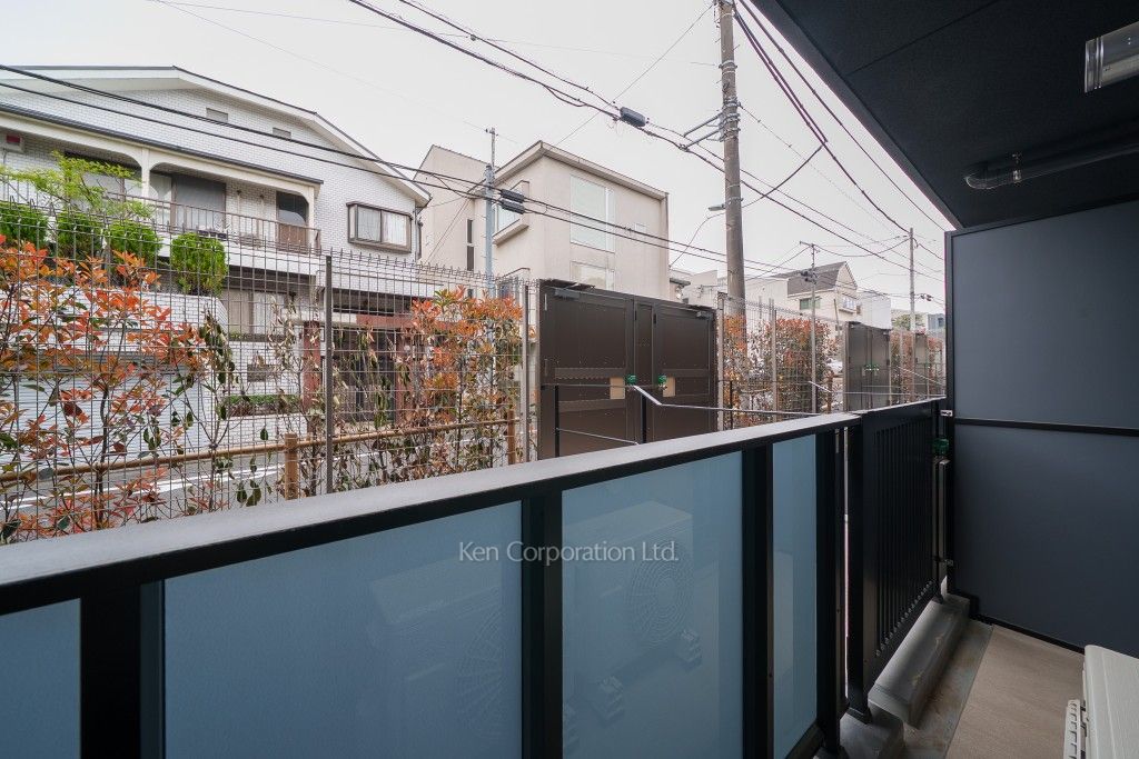 アジールコート都立大学の写真 バルコニー