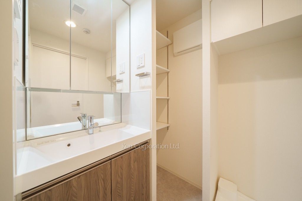 アジールコート都立大学の写真 パウダールーム