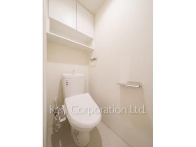 アジールコート都立大学の写真 トイレ ※1階の同じ間取タイプを撮影。仕様が異なることがあります。