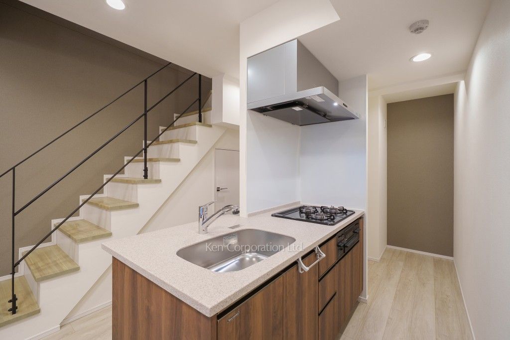 アジールコート都立大学の写真 キッチン ※1階の同じ間取タイプを撮影。仕様が異なることがあります。