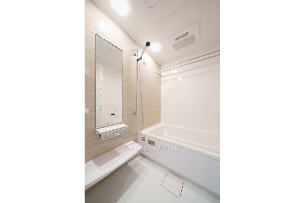 アジールコート都立大学の写真 バスルーム ※1階の同じ間取タイプを撮影。仕様が異なることがあります。