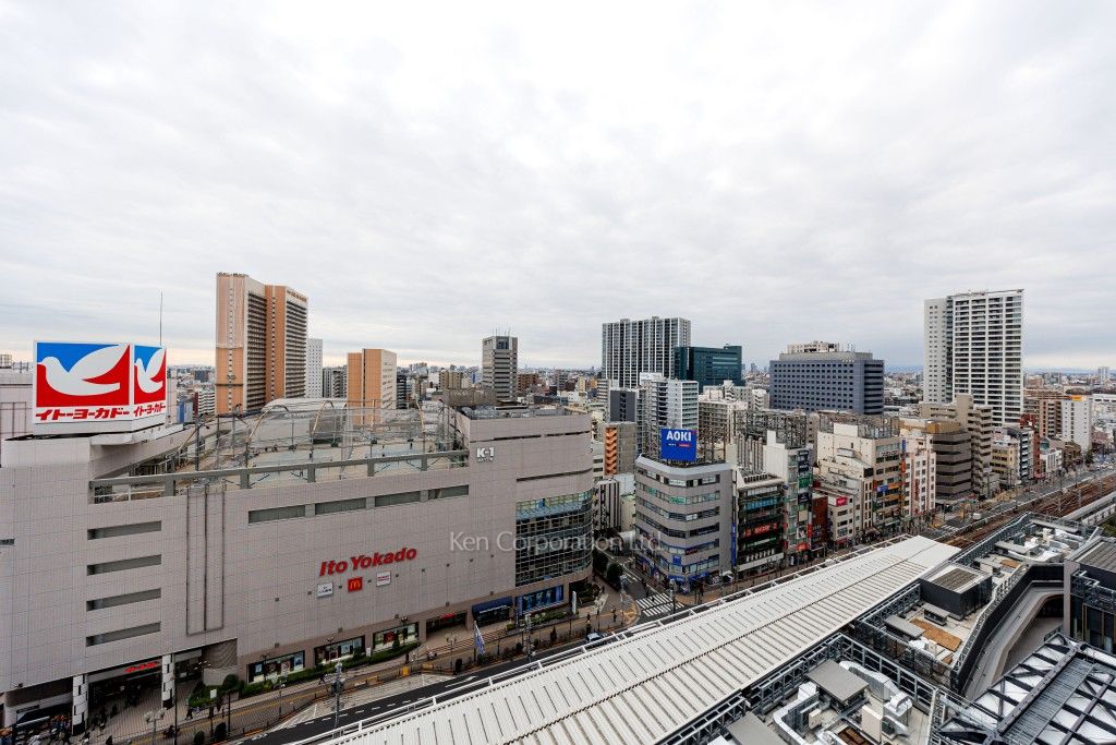 OIMACHI TRACKS RESIDENCE(SOHOフロア)の写真 眺望（居室から）