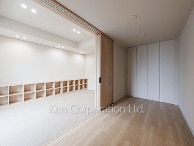 OIMACHI TRACKS RESIDENCE(SOHOフロア)の写真 マスターベッドルーム ※14階の同じ間取タイプを撮影。仕様が異なることがあります。