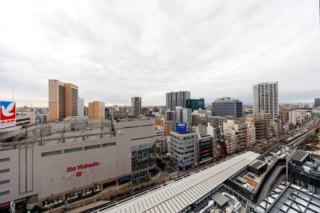 OIMACHI TRACKS RESIDENCE(SOHOフロア)の写真 眺望（居室から）