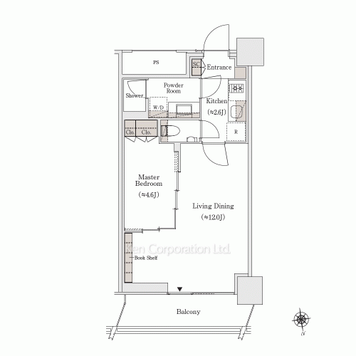 OIMACHI TRACKS RESIDENCEの写真 間取り